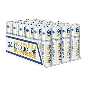 Батарейка Crazy Power Eco LR6 AA BOX24 Alkaline 1.5V (24/576)