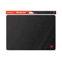 Коврик для мыши Defender Black S 250х350х3 черный (1/100)