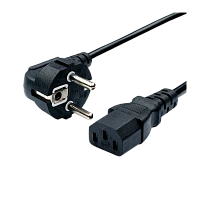 Кабель питания Atcom AT4547 евровилка-C13 (f) 3.0м ПВХ черный (1/10/100)