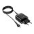 Сетевое З/У HOCO C72Q 1USB 2.4A 18W QC3.0 с кабелем microUSB черный (1/30/180)