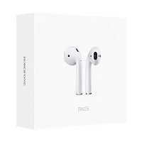 Наушники вставные Borofone BW25 bluetooth 5.3 с микр. белый (1/20/120)