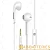 Наушники вставные Borofone BM55 с микр. белый (1/76/304)