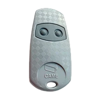 Пульт Д/У CAME TOP-432EE для ворот, шлагбаумов серый