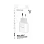 Сетевое З/У Borofone BA62A 1USB/Type-C 2.4A белый
