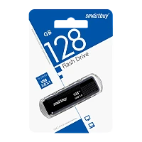 Флеш-накопитель Smartbuy Dock 128GB USB3.1 пластик черный