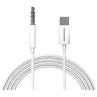 Кабель AUX MORE CHOICE UK28a Jack 3.5mm (m)-Type-C (m) 1м TPE белый