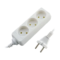 Удлинитель Старт S 3р.Б/З 10A 5.0м IP20 белый (1/20)