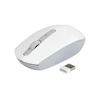 Мышь беспроводная Smartbuy 280AG классическая USB бесшумная белый серый (1/40)