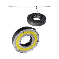 Фонарь туристический Космос 601B 5W COB LED от батареек 3хААA IP41 серебряный (1/60/240)