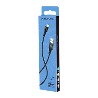 Кабель Borofone BX20 USB (m)-Type-C (m) 1м 2.0A нейлон черный (1/648)