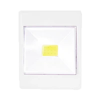 Фонарь пушлайт Облик 5039 4W 3COB от батареек белый