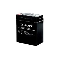 Аккумулятор свинцово-кислотный Космос 4V 0.9Ah (1/200)