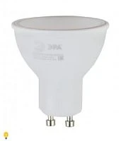 Лампа светодиодная ЭРА MR16 GU10 5W 2700К 220-240V софит Eco матовая (1/10/100)