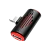 Переходник Borofone BV6 Lightning (m)-2xLightning (f) пластик черный (1/150/900)