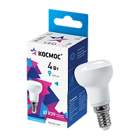Лампа светодиодная Космос R39 E14 4W 4500К 230V рефлектор (1/10/80)