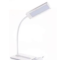 Светильник настольный ЭРА NLED-446 9W 220V 30LED на основании сенс. 4 ур.ярк. белый (1/8)