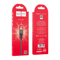 Кабель HOCO X50 USB (m)-microUSB (m) 1м 2.4A нейлон черный (1/31/310)