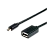 Кабель Atcom USB (f)-microUSB (m) 0.8м силикон черный (1/10/500)