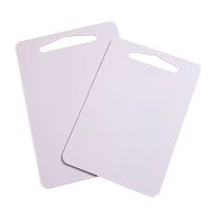 Доски разделочные 2 шт. Defender GS-617 (34.5х21 и 31х21 см.) пластик белый (1/17)