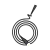 Кабель GFPower 19T USB (m)-Type-C (m) 1.0м 2.4A силикон черный (1/120/480)