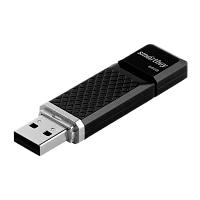 Флеш-накопитель Smartbuy Quartz 64GB USB2.0 пластик черный