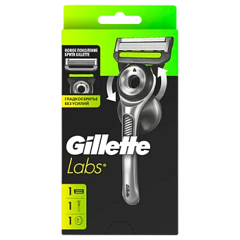 Бритва Gillette "Labs" 5 лезвий 1 кассета +подставка