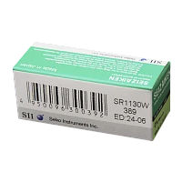 Батарейка SEIZAIKEN 389 (SR1130W) Silver Oxide 1.55V (1/10/100/1000)