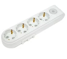Колодка Makel 4р.С/З с выкл. N4310000