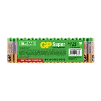 Батарейка GP Super LR6 AA Shrink 10 Alkaline 1.5V (10/100/800)