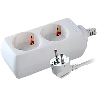 Удлинитель Volsten 2р.С/З 10A 1.5м ПВС 3x0.75мм² IP20 белый (1/50)