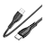 Кабель Borofone BX51 Type-C (m)-Type-C (m) 1.0м 3.0A 60W ПВХ черный (1/360)