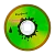 Диск CD-R Smartbuy Fresh-Kiwifruit 52x 80min 100шт. (100/600)