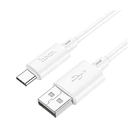 Кабель HOCO X88 USB (m)-Type-C (m) 1м 3.0A ПВХ белый (1/420)