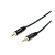 Кабель AUX Atcom Jack 3.5mm (m)-Jack 3.5mm (m) 1.0м силикон черный (1/10/250)