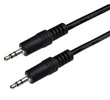 Кабель AUX Perfeo Jack 3.5mm (m)-Jack 3.5mm (m) 1.5м черный (1/70) 