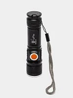 Фонарь универсальный Без бренда YY-616 USB T6 COB от аккумулятора ZOOM