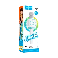 Микрофон HOCO BK5 динамический 72 дБ bluetooth 5.0 microSD голубой (1/30)