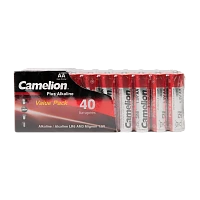 Батарейка Camelion Plus LR6 AA Shrink 40 Alkaline 1.5V (40/480)