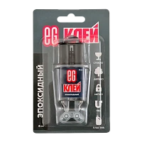 Клей Еврогарант/EG эпоксидный 3+3мл BL1 (1/20/240)