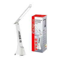 Светильник настольный Ultraflash UF-821 7W 230V на основании 3 цв. белый (1/20)