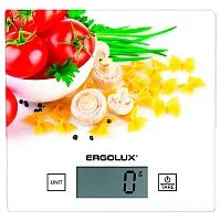 Весы кухонные Ergolux ELX-SK01-С36 электронные 5кг ассорти (1/20)