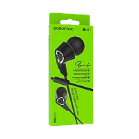 Наушники внутриканальные Borofone BM47 с микр. черный (1/72/288)