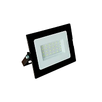 Прожектор светодиодный Прогресс Eco 50W 230V 6500К холодный черный (1/60)