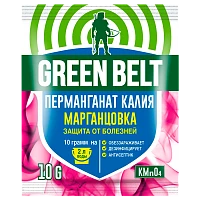 Средство GREEN BELT Перманганат калия от болезней растений 10г (1/50)
