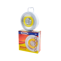 Фонарь туристический Облик 5036 3W COB от батареек с датчиком движения белый