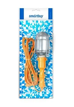 Светильник переносной Smartbuy 220V Колба А E27 IP20 с проводом 5м. (1/20)