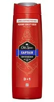 Гель для душа мужской Old Spice Captain 3 в 1 400мл