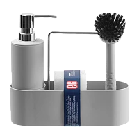 ЕГ Набор кухонных аксессуаров с подвесом серый (1/6/24)