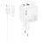 Сетевое З/У HOCO C111A 1USB/Type-C 3.0A 30W с кабелем Type-C-Lightning белый (1/20/120)