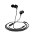 Наушники внутриканальные HOCO M60 с микр. черный (1/30/300)